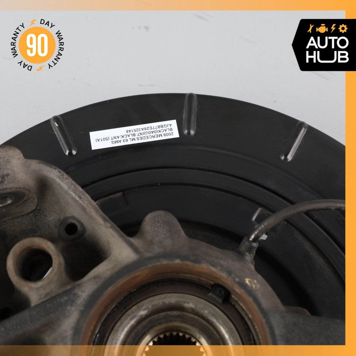 07-11 Mercedes W164 ML63 AMG Rear Left Driver Side Spindle Knuckle Hub OEM - photo 9