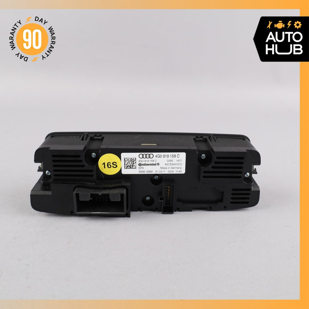 Audi 4G8 A7 Rear A/C Climate Control Switch Panel 4G0919158C OEM - photo 6