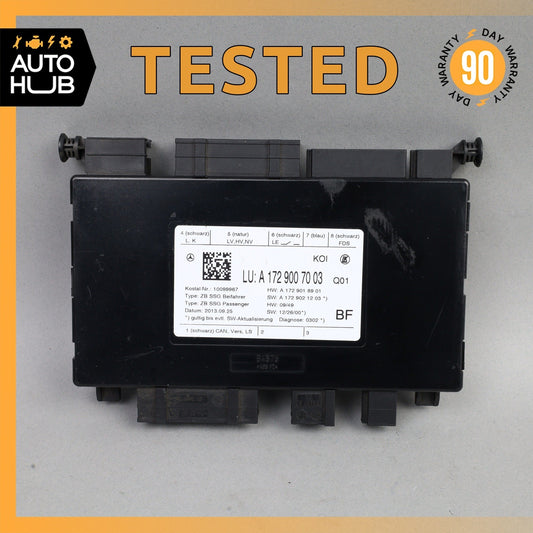 10-16 Mercedes W212 E250 E550 Seat Control Module Front Right Side OEM - photo 1