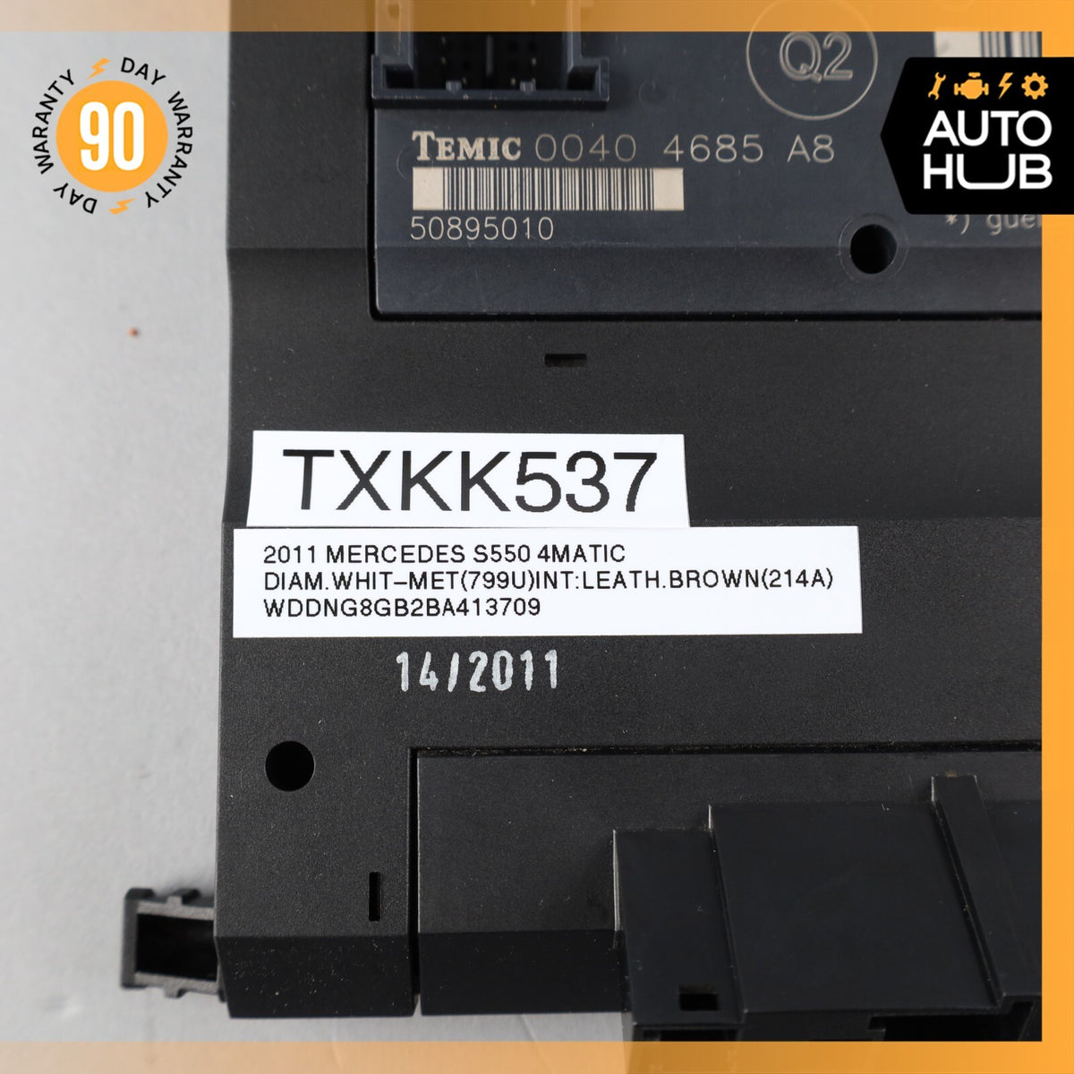 07-13 Mercedes W221 S550 S63 AMG Front Right Side Under Seat Control Unit OEM - photo 12