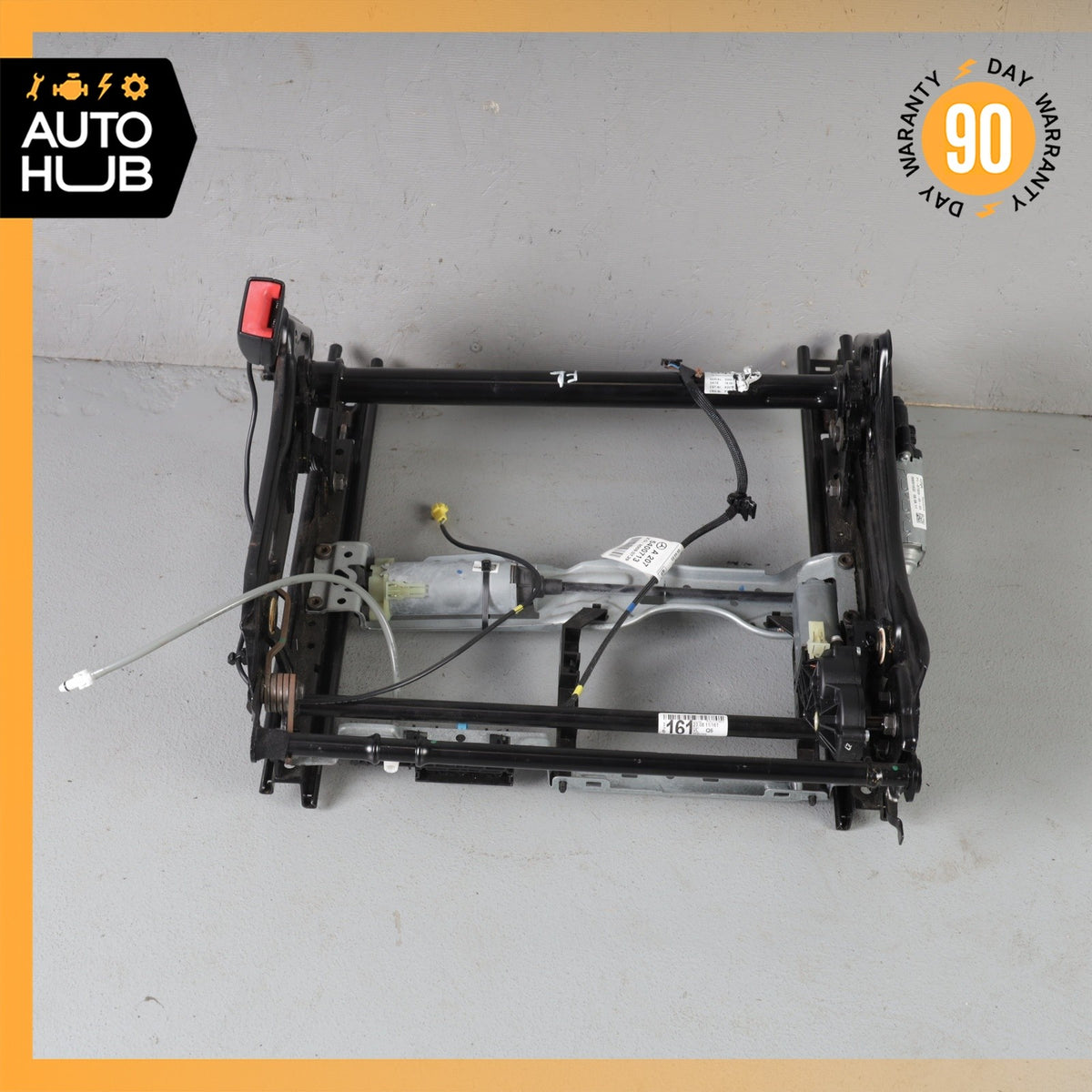 10-17 Mercedes W207 E350 C250 Front Left Seat Rail Track Frame w/ Motors OEM - photo 2