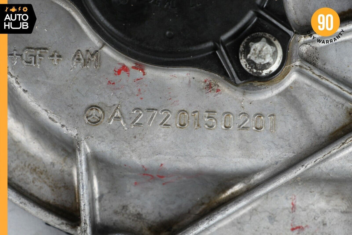 Mercedes W221 S550 E350 Front Left Side Engine Timing Chain Cover Plate OEM - photo 11