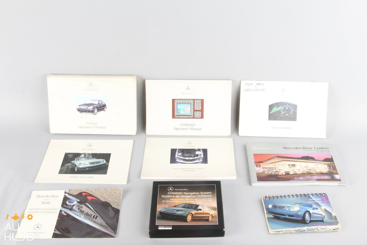 2002 Mercede-Benz W220 S500 Owner's Operator's Manual Book OEM - photo 1
