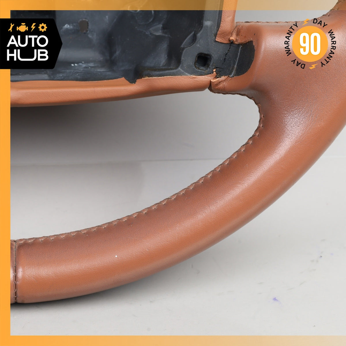 03-10 Bentley Continental GT GTC Flying Spur Driver Steering Wheel Brown OEM 87k - photo 9