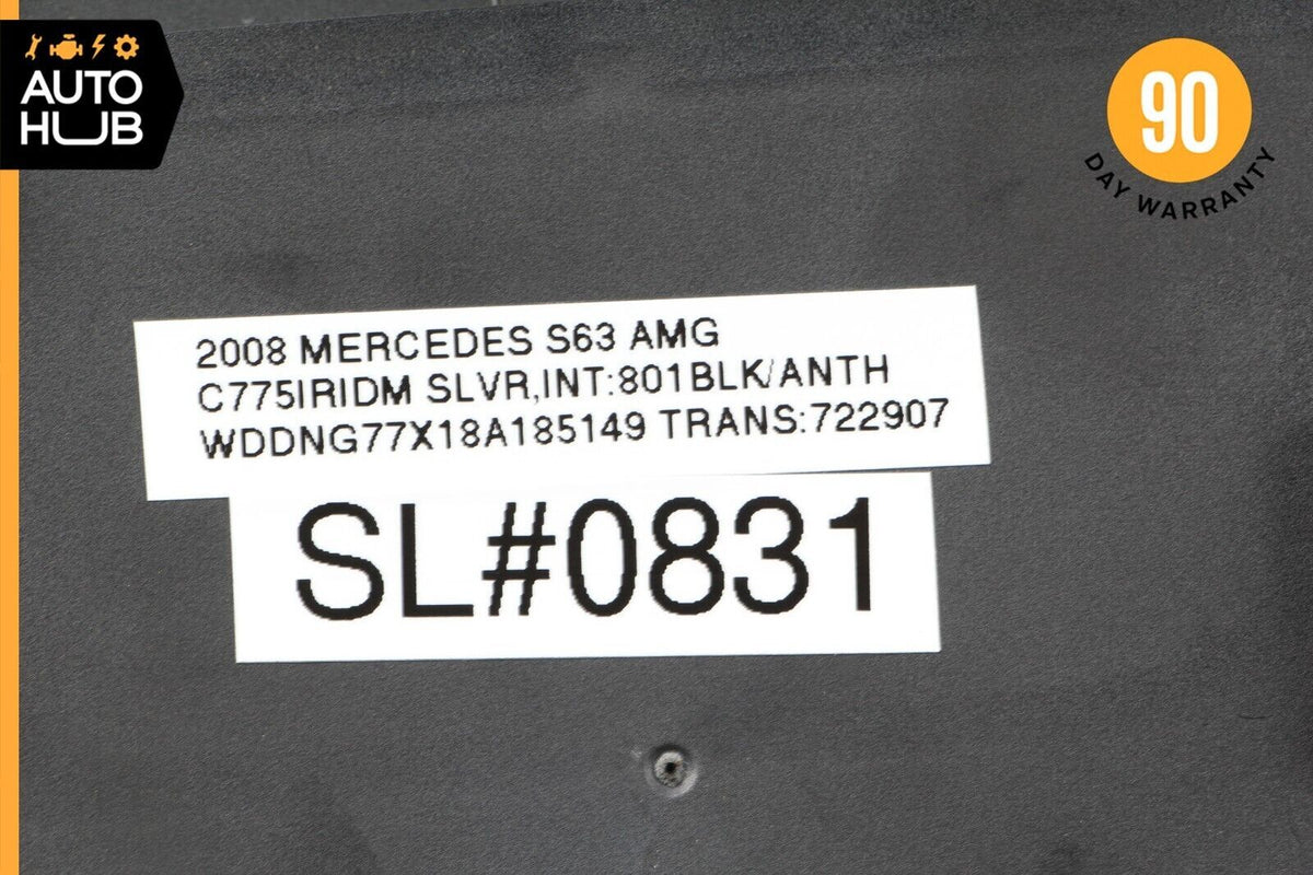 07-09 Mercedes W221 S63 CL550 Trunk Release Remote Open Close Module Unit OEM - photo 9