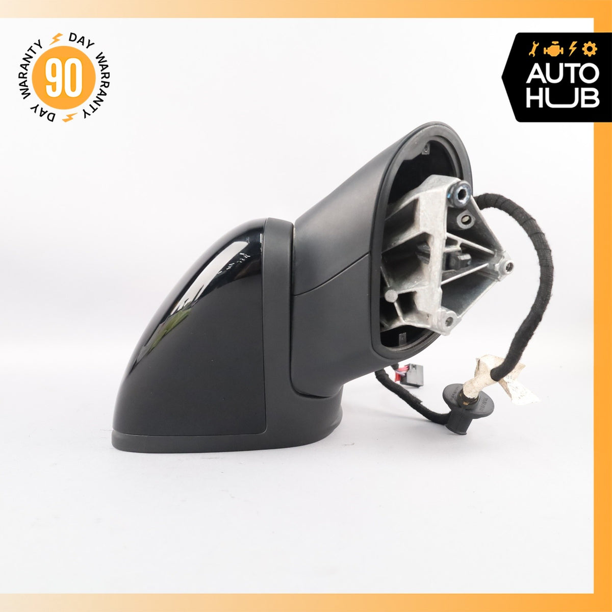 11-14 Porsche Cayenne 958 Left Driver Side Rear View Door Mirror Black OEM - photo 11