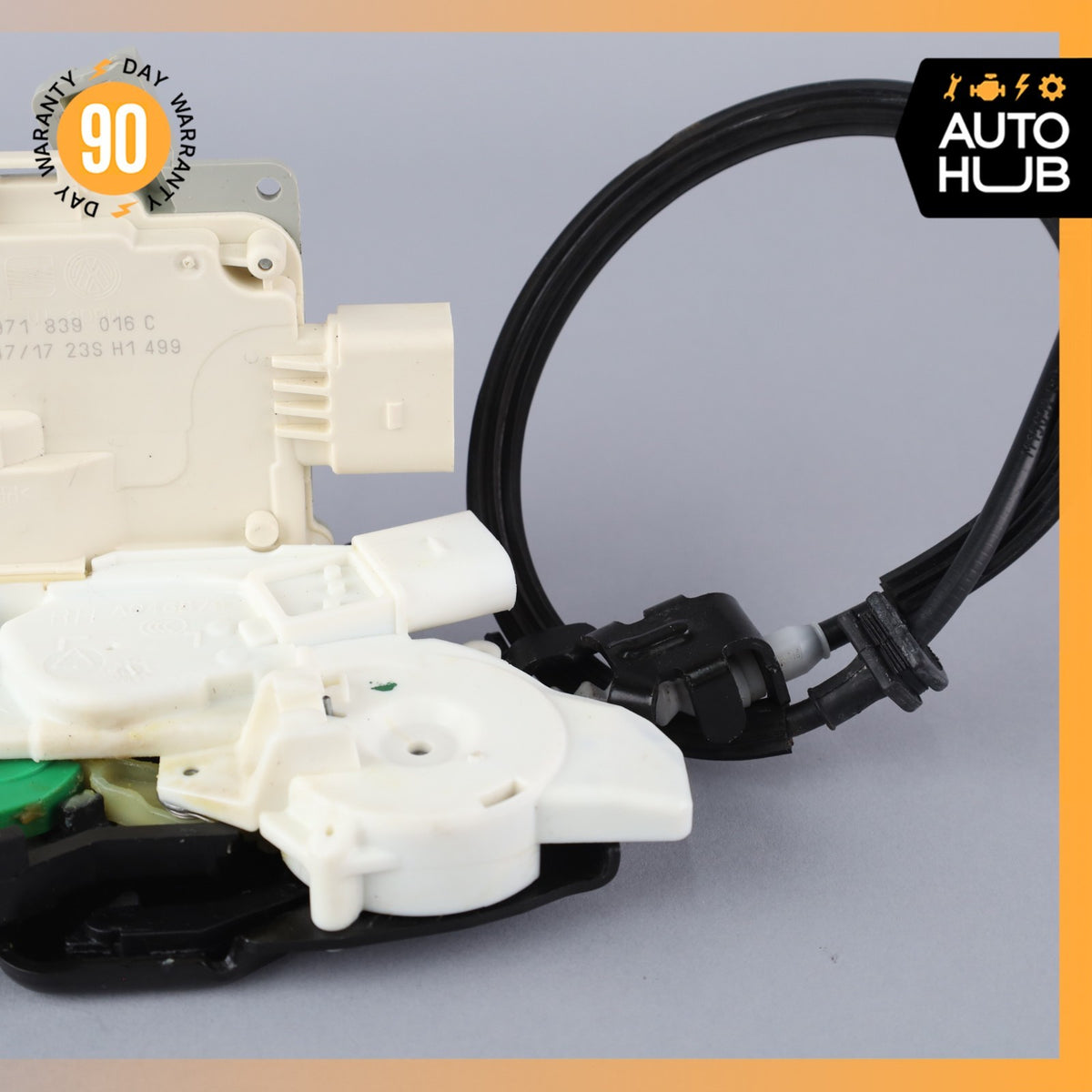 Porsche Panamera 971 Rear Right Door Lock Latch Actuator 971839016C OEM 87k - photo 3