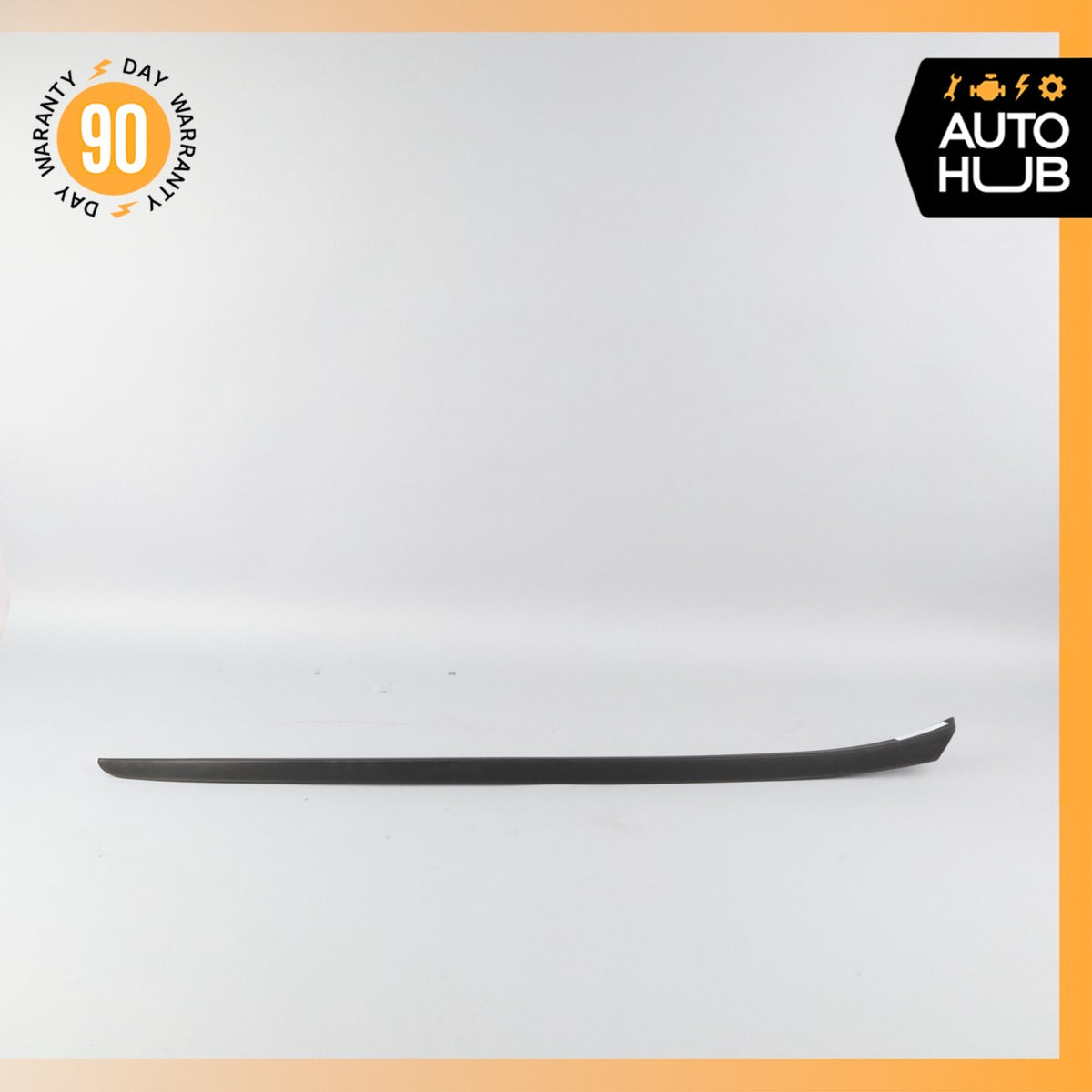 2012 Porsche Cayenne 958 S Hybrid Right Passenger Windshield Molding Black OEM - photo 1