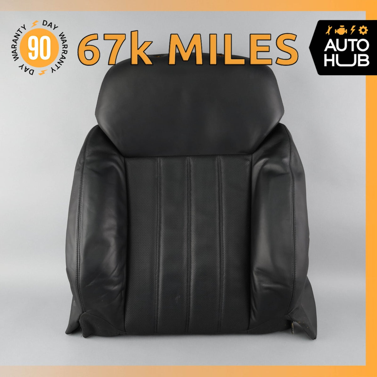 Bentley Continental Flying Spur Front Right Side Seat Upper Back Cushion OEM 67k - photo 1