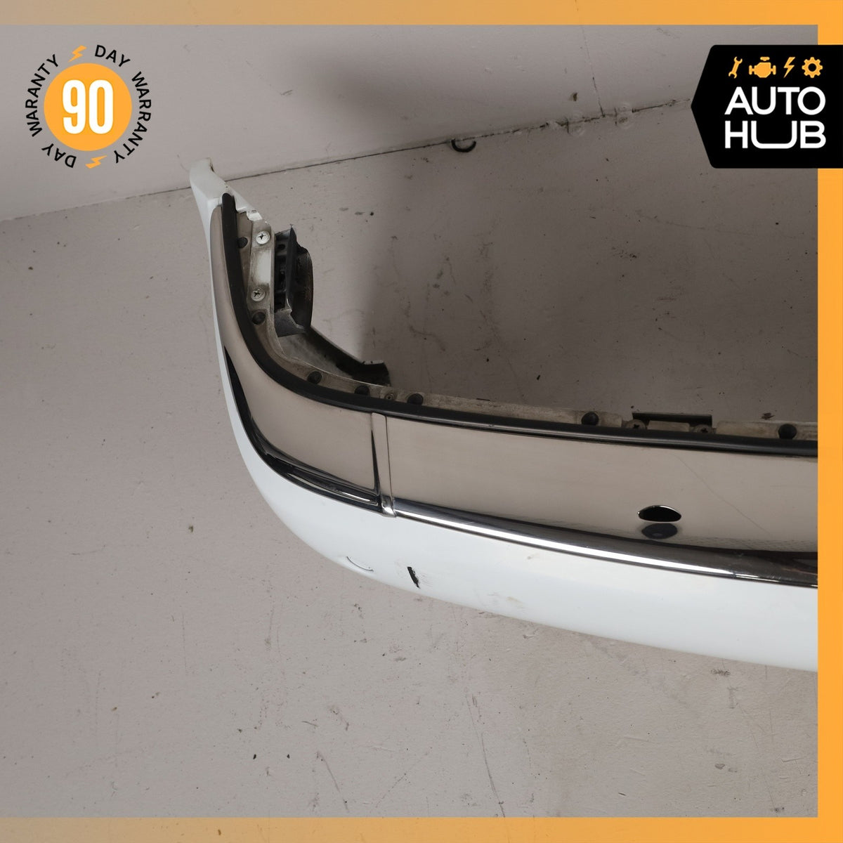 00-02 Bentley Arnage Front Bumper Cover Assembly White OEM 30k - photo 9