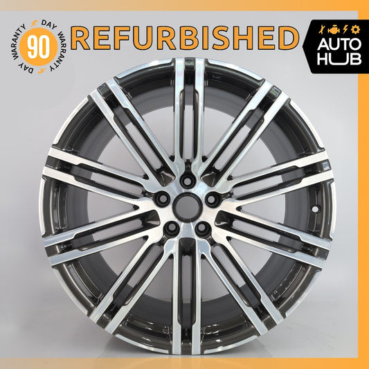 Porsche Macan 95B S Turbo 10 X 21 21" Rear Wheel Rim 95B601025BA OEM - photo 1
