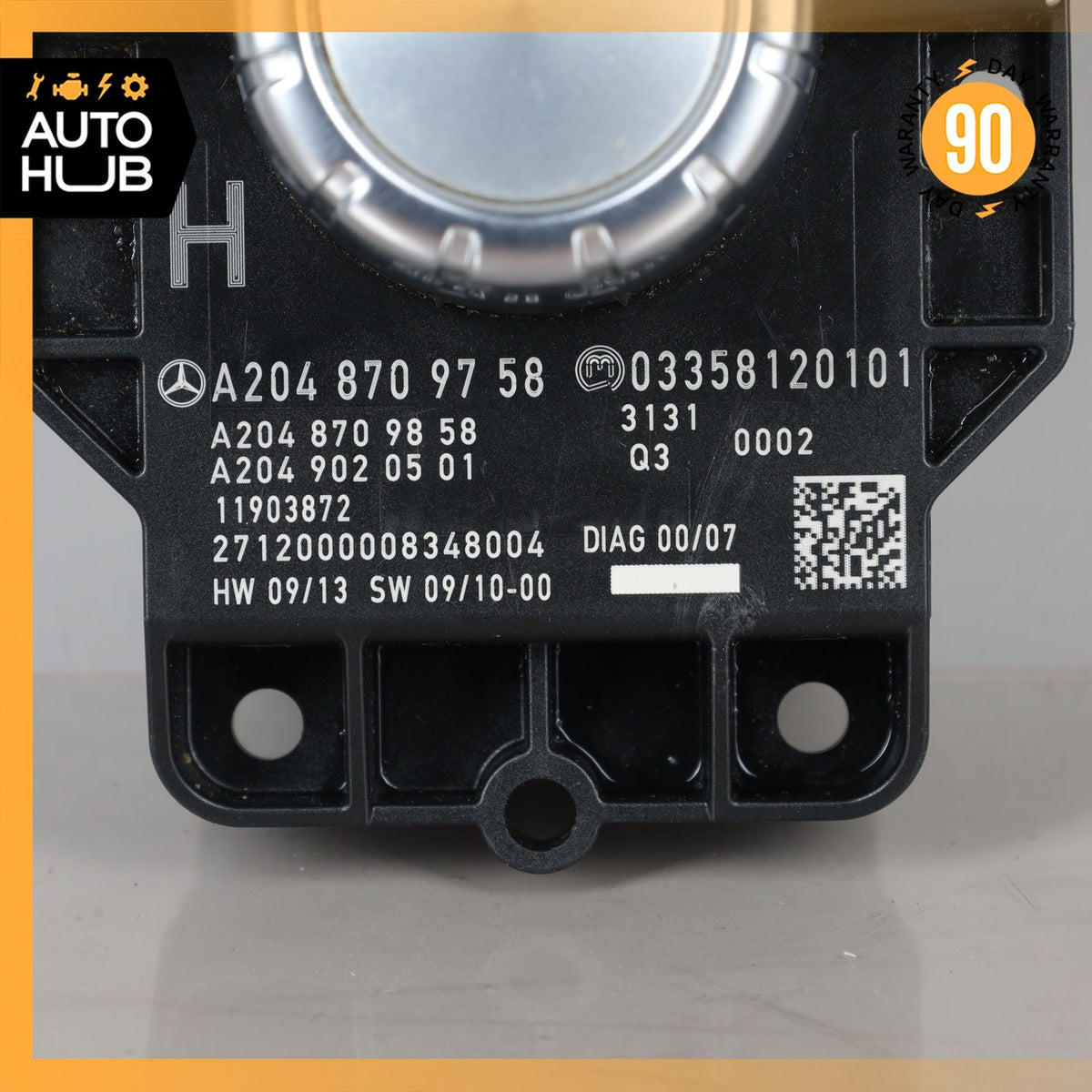 12-15 Mercedes W204 E350 C350 COMAND Controller Knob 2048709758 OEM - photo 3