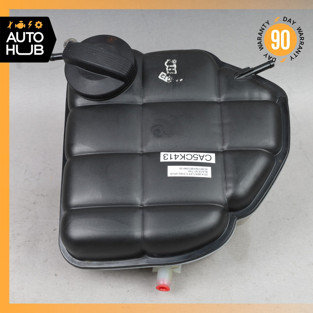 03-18 Bentley Flying Spur Coolant Reservoir Overflow Expansion Tank OEM - photo 2