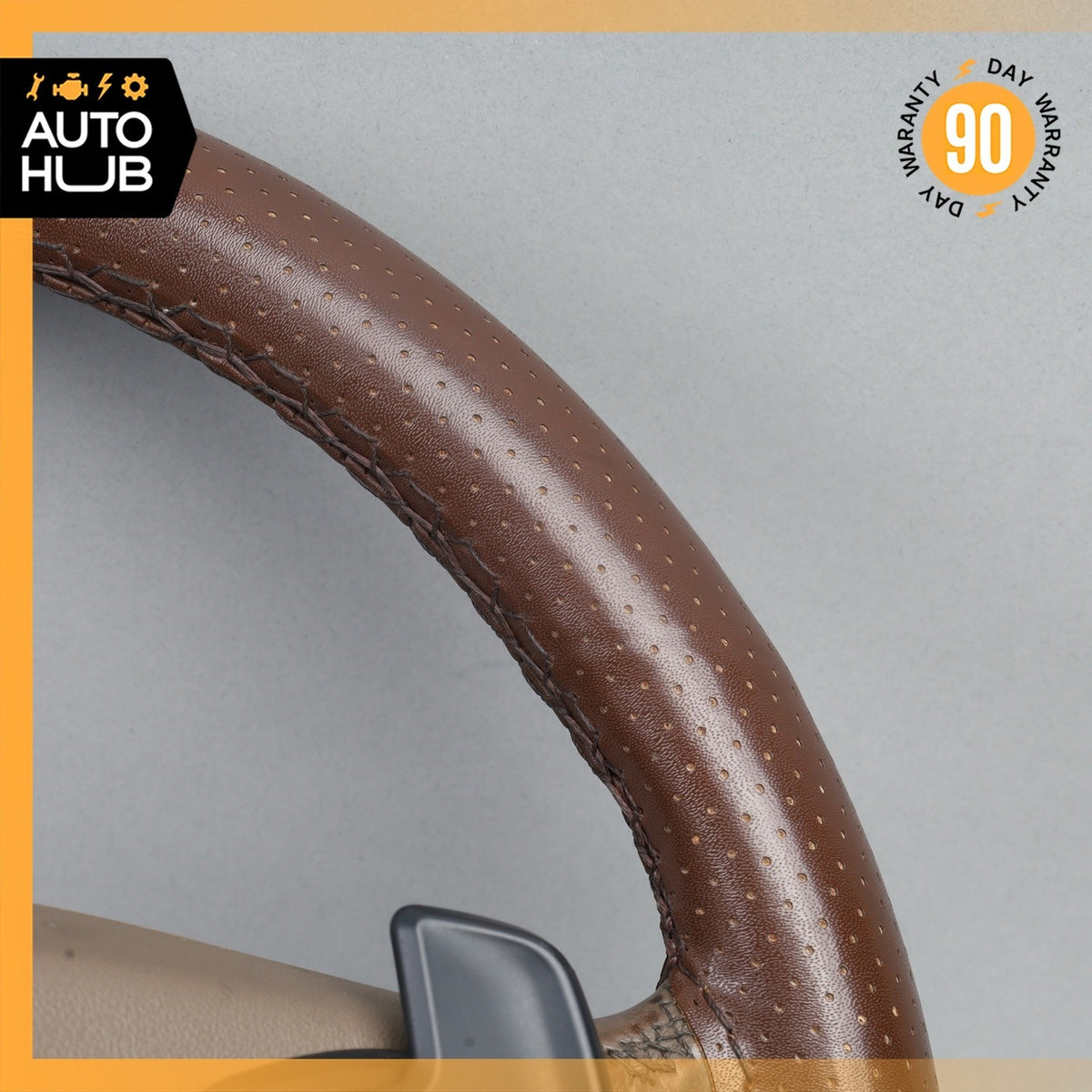 09-13 Mercedes W164 ML350 GL550 R350 Driver Steering Wheel Brown 1644607003 OEM - photo 22