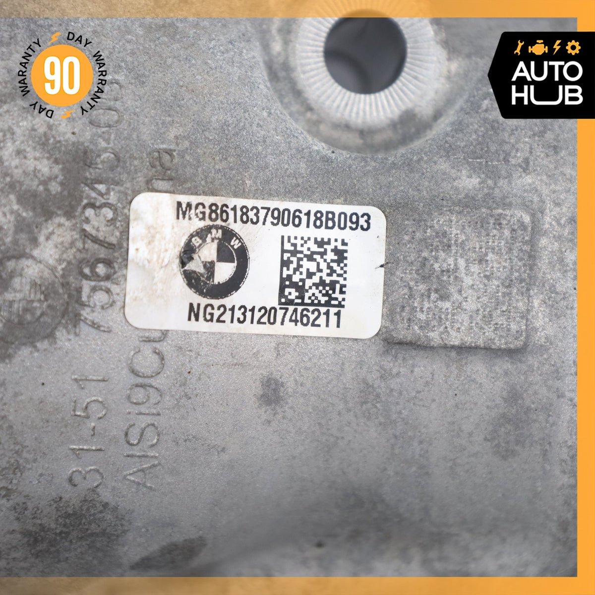 13-25 BMW F15 X5 X6 320i xDrive Front Differential Diff Axle Carrier 3:15 OEM - photo 7