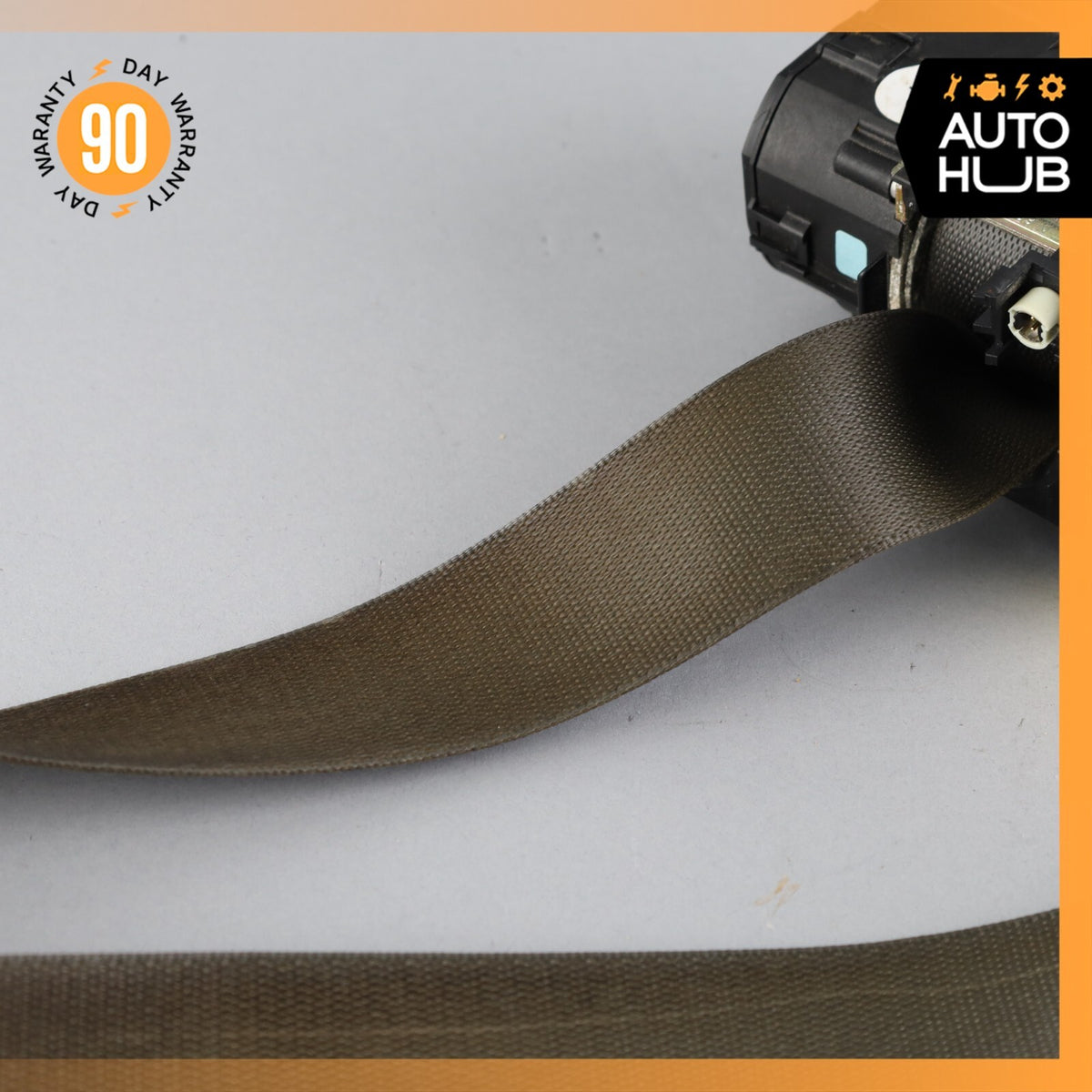 03-06 Mercedes R230 SL500 SL55 Left Driver Side Seat Belt Retractor Charcoal OEM - photo 3
