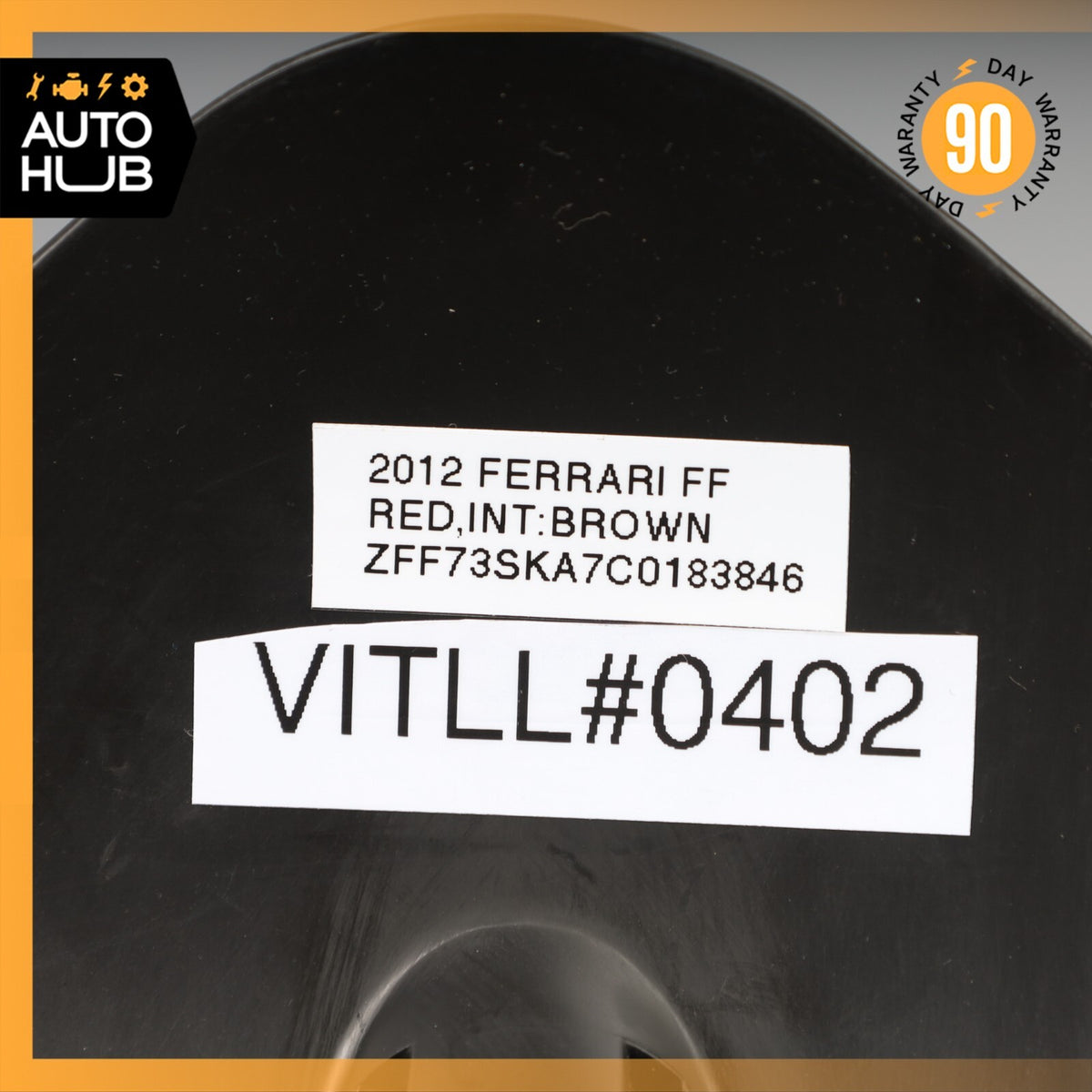 09-16 Ferrari F151 FF Front Left & Right Side Brake Air Flow Flap Flaps Set OEM - photo 13