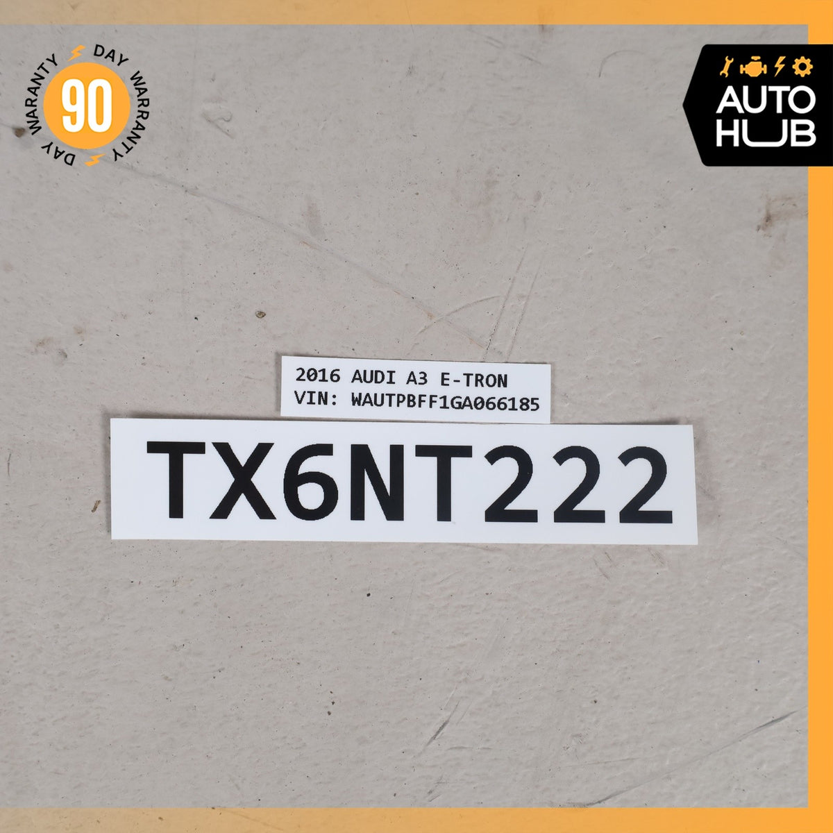 16-18 Audi 8V A3 E-Tron Door Shell Rear Right Passenger Side Gray OEM - photo 18
