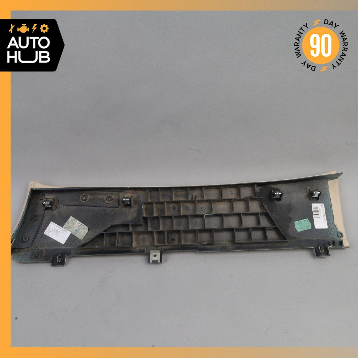 07-09 Mercedes W221 S550 S450 Right Lower Dashboard Dash Trim Panel Beige OEM - photo 5