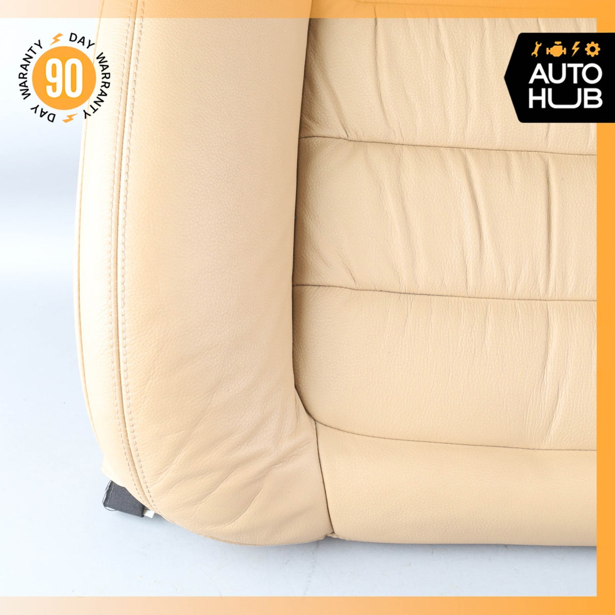 11-18 Porsche Cayenne 958 Front Right Side Seat Upper Cushion Beige OEM - photo 5