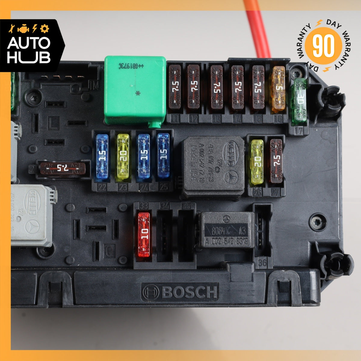 08-09 Mercedes W204 C300 C350 Front SAM Fuse Box Module 2045454601 OEM - photo 2