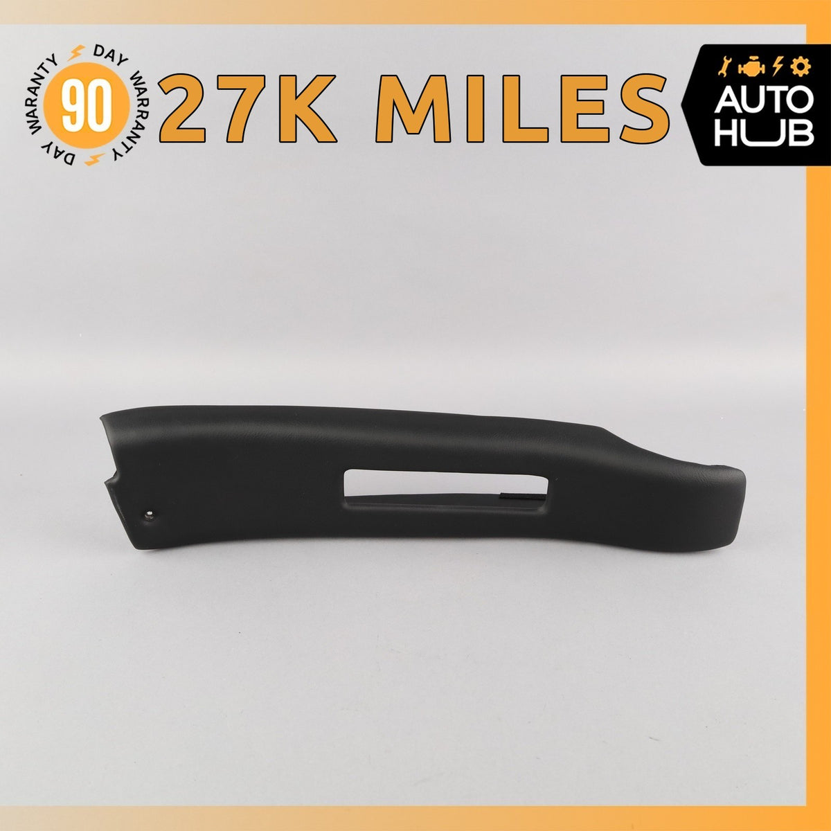 02-07 Maserati M138 4200 Coupe Right Passenger B-Pillar Trim Panel Black OEM 27k - photo 1