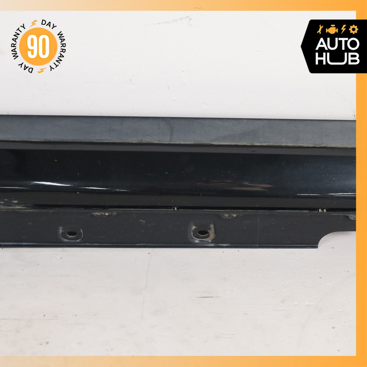 14-18 BMW F15 X5 Right Passenger Side Skirt Rocker Panel Black 7308056 OEM - photo 4