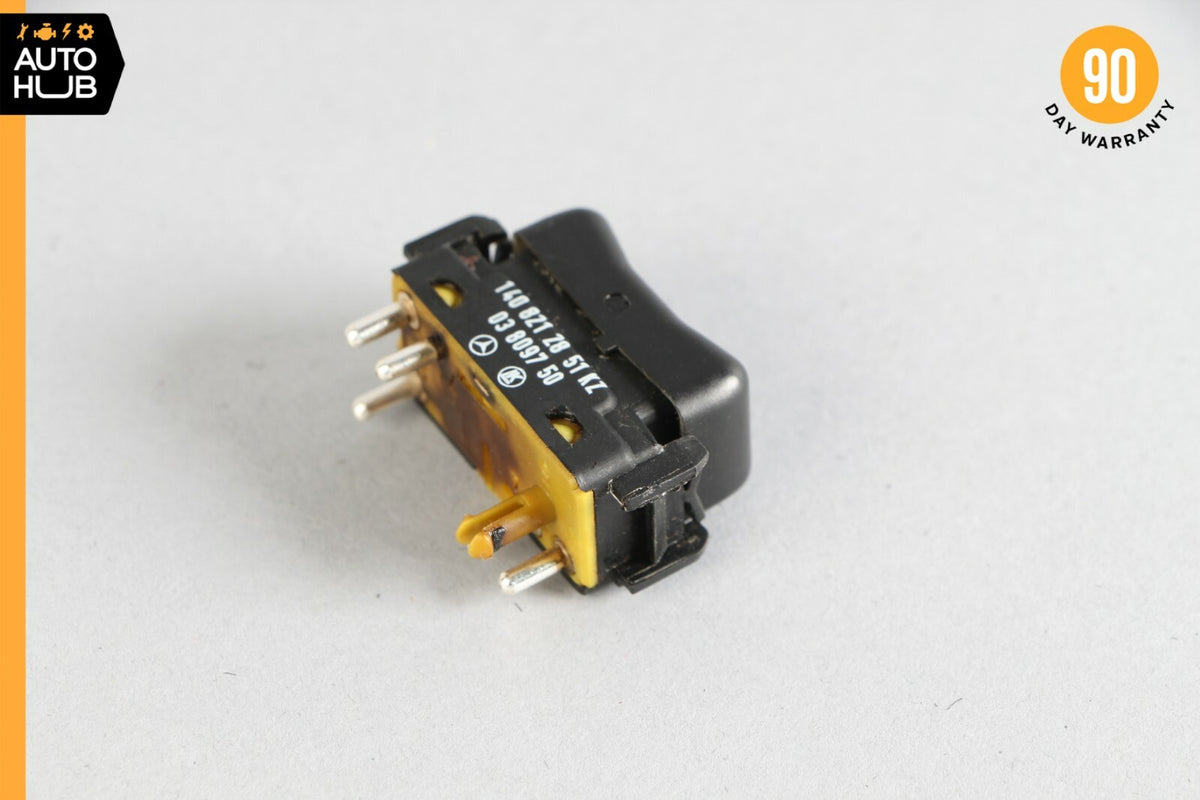 92-99 Mercedes W140 S500 CL500 S420 Rear Window Regulator Control Switch Button - photo 6