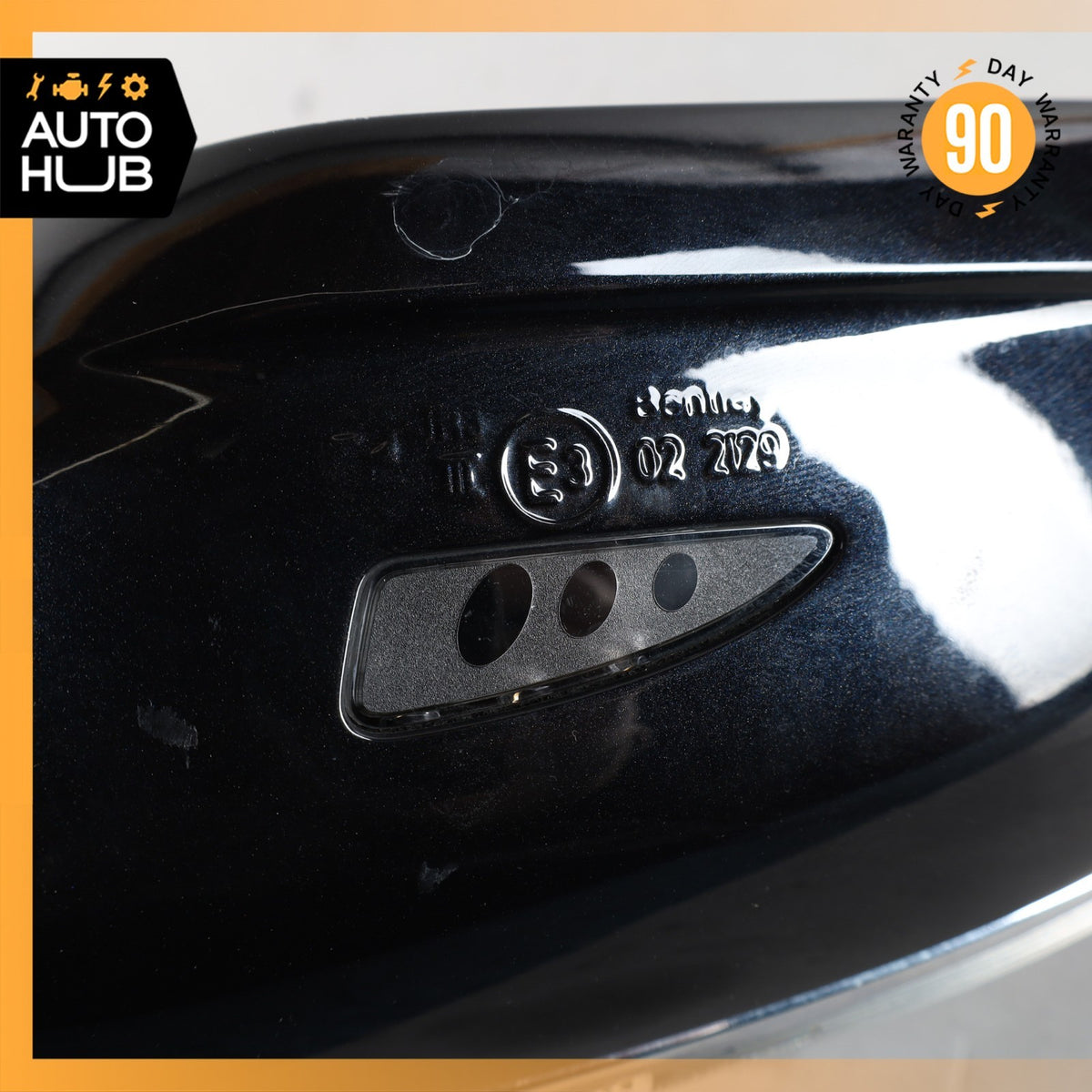 14-18 Bentley Flying Spur Right Side Rear View Door Mirror Black 4W1857410A OEM - photo 17