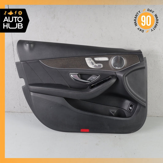 15-21 Mercedes W205 C300 C350e Front Left Side Interior Door Panel OEM 67k - photo 1