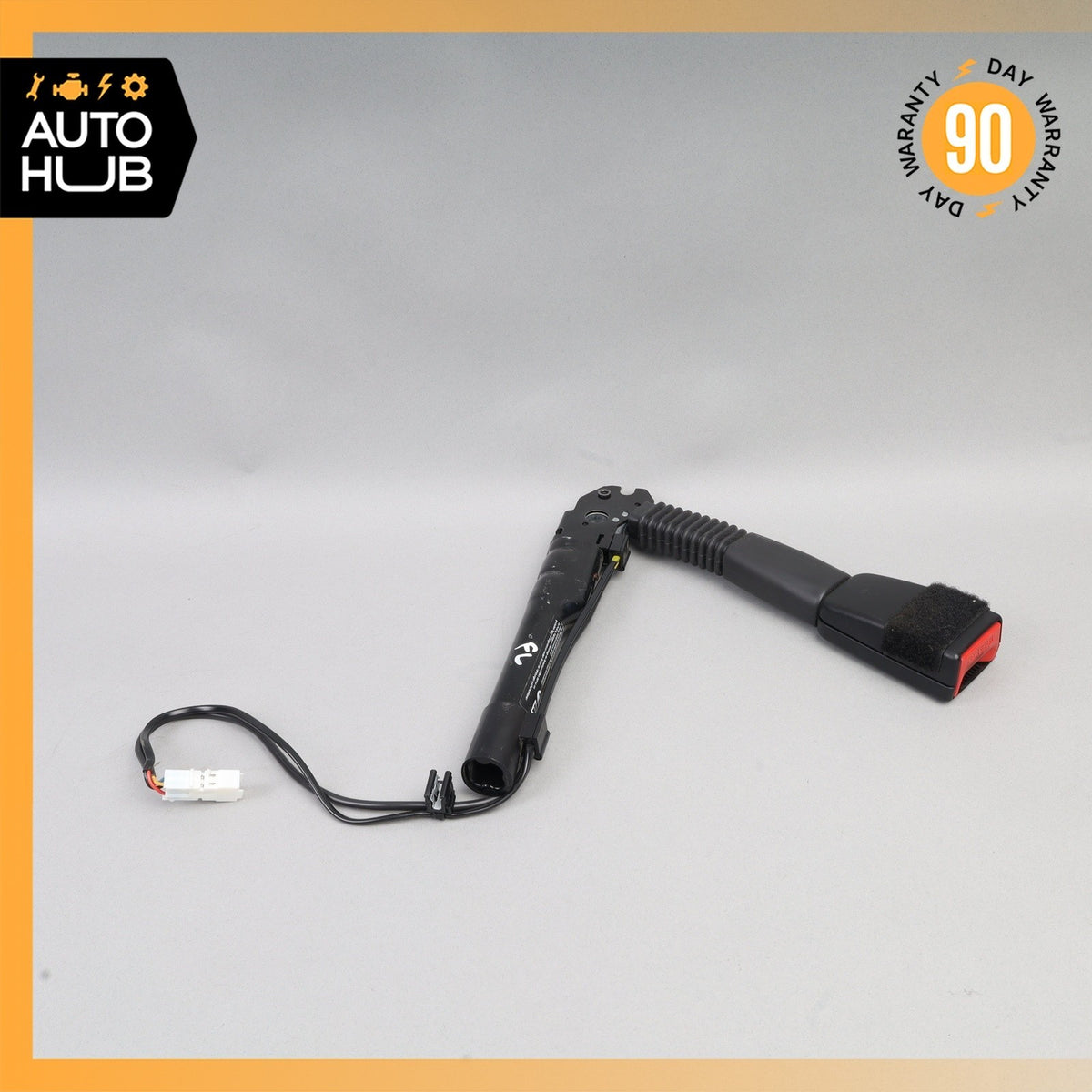 BMW F22 M235i Front Left Driver Seat Buckle Black 72117259387 OEM - photo 1