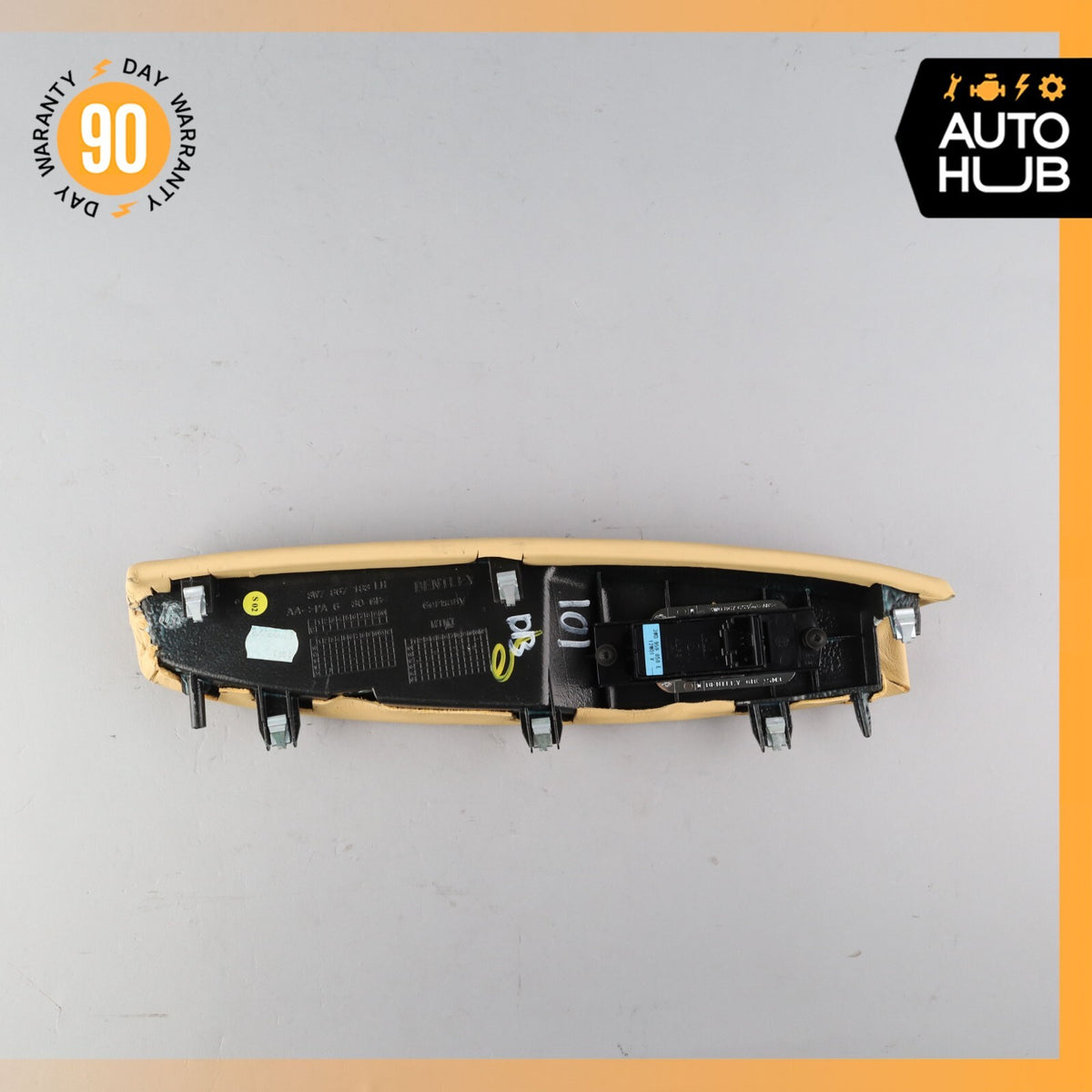 12-18 Bentley Continental GTC Rear Left Interior Door Panel Armrest OEM 71k - photo 11