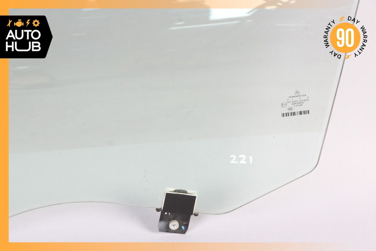 07-13 Mercedes W221 S550 S350 Front Left Driver Side Door Window Glass OEM - photo 4
