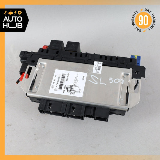 03-12 Mercedes R230 SL500 SL55 AMG Rear SAM Fuse Box Relay Module OEM - photo 1