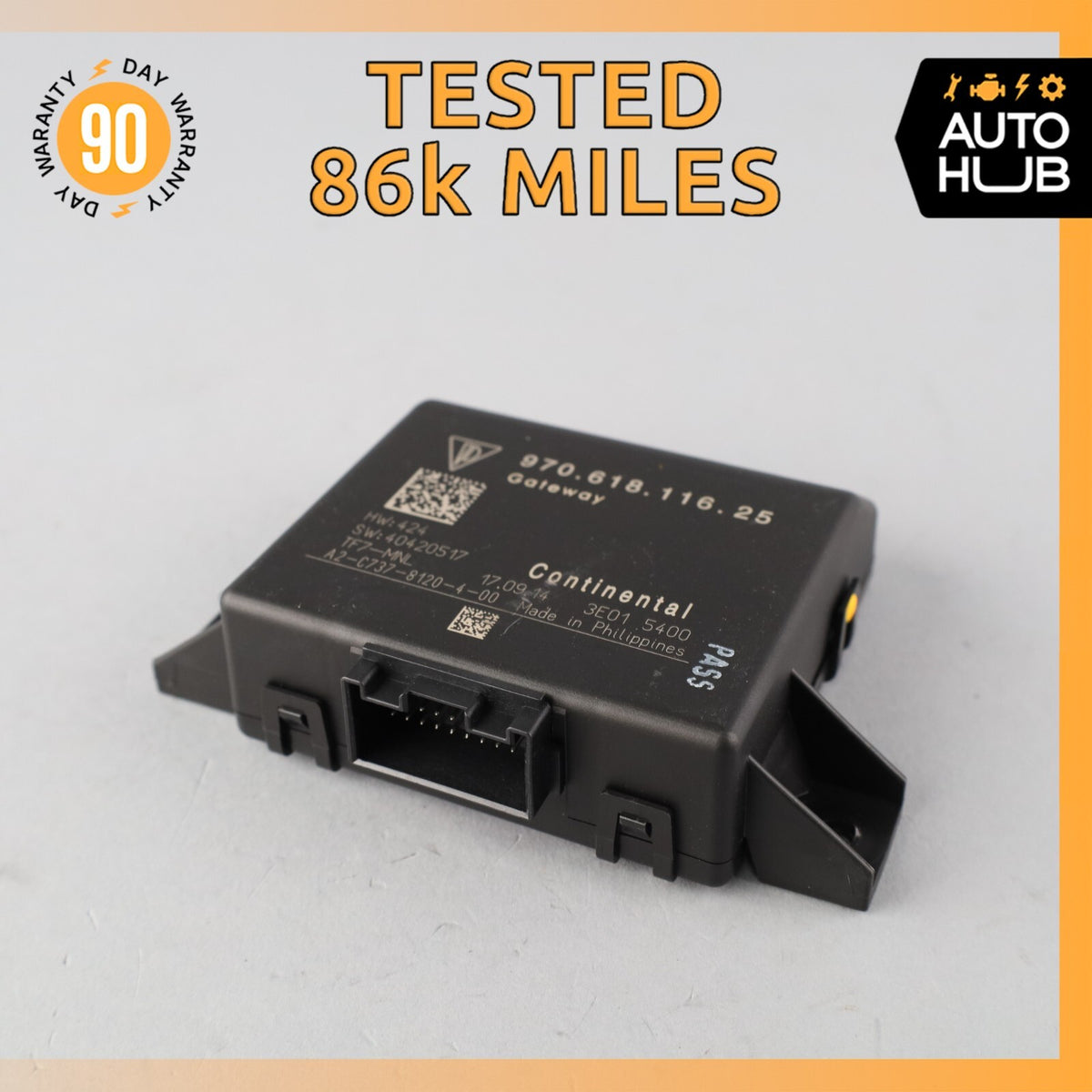 Porsche Panamera 970 Hybrid Central Gateway Control Module 97061811624 OEM 86k - photo 1