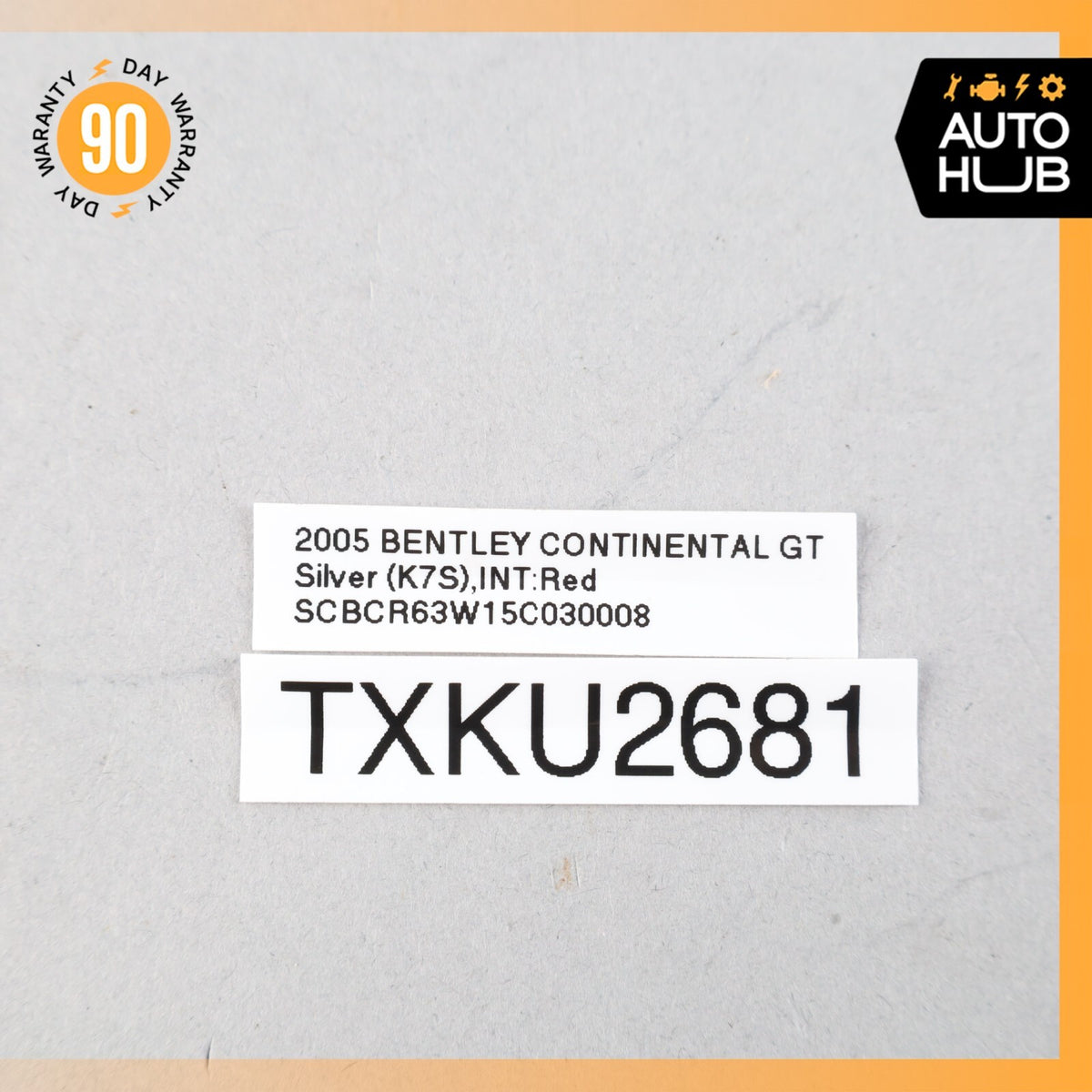 Bentley Continental GT GTC Front or Rear Door Sound Speaker OEM - photo 9