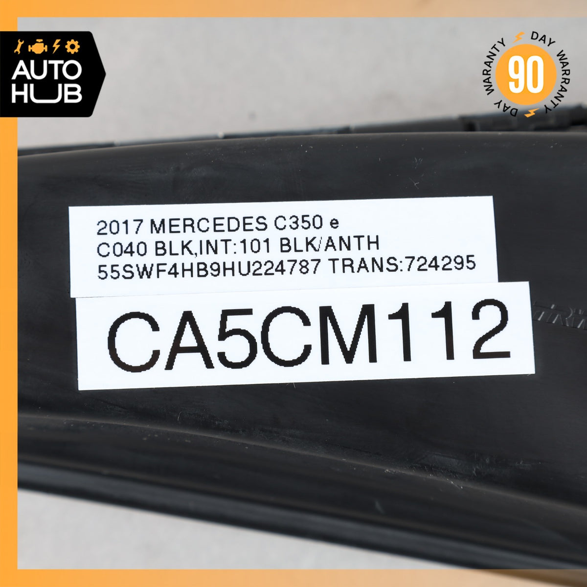 Mercedes W205 C350e Seat Side Airbag Air Bag Front Left Side OEM - photo 13