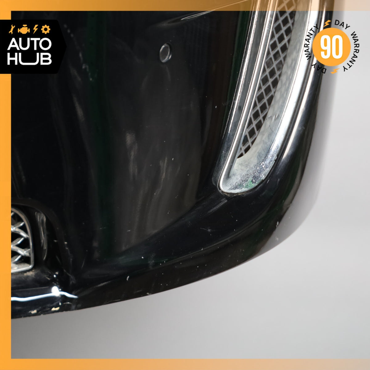 10-11 Jaguar X150 XK XKR Front Bumper Cover Assembly Black OEM - photo 8