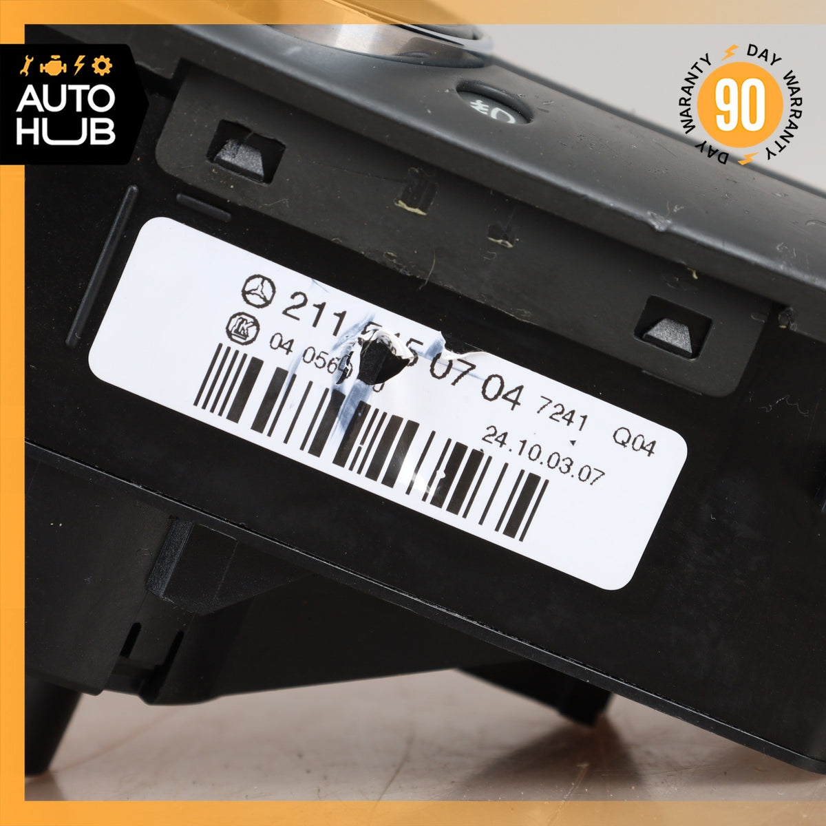 Mercedes W211 E320 Headlight Head Light Control Panel Switch 2115450704 OEM - photo 8
