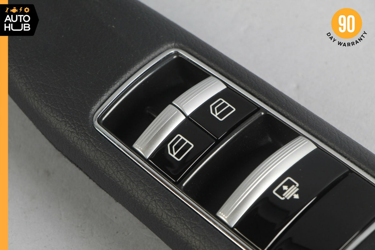 10-13 Mercedes W221 S400 S550 Rear Left Driver Window Control Switch Black OEM - photo 3