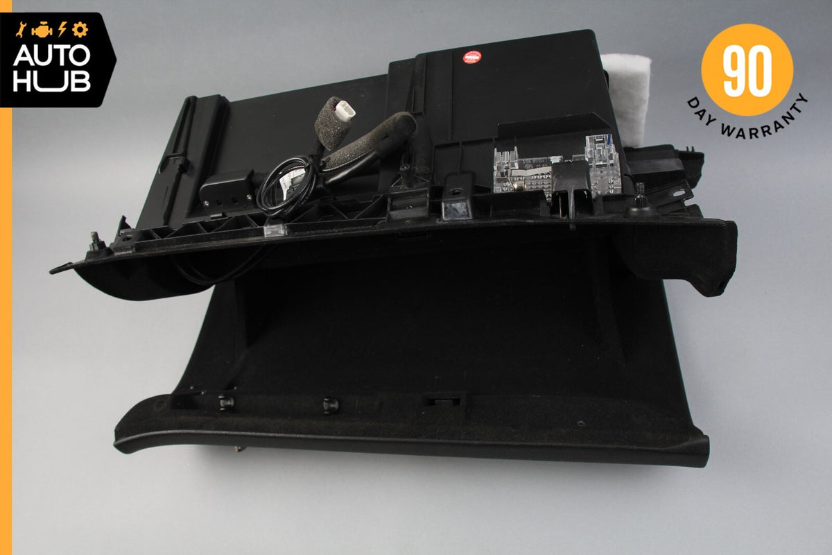 06-13 Mercedes W251 R350 R500 Dashboard Glove Box Storage Compartment w/Key OEM - photo 6