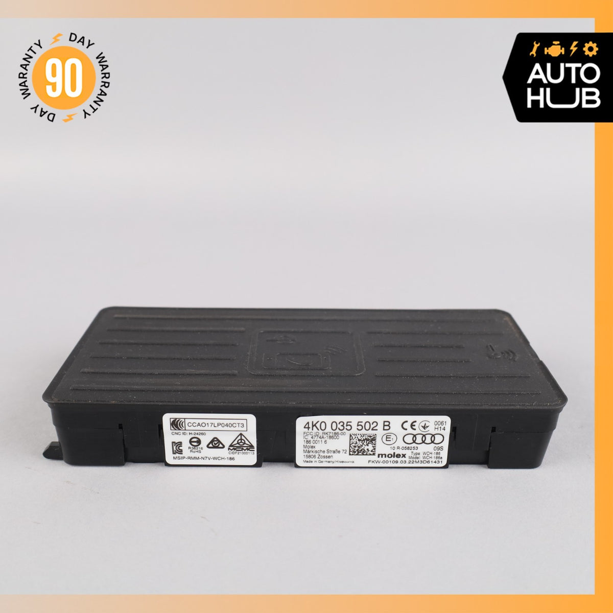 Audi B9 S5 Center Console Wireless Charging Control Module Unit 4K0035502B OEM - photo 10