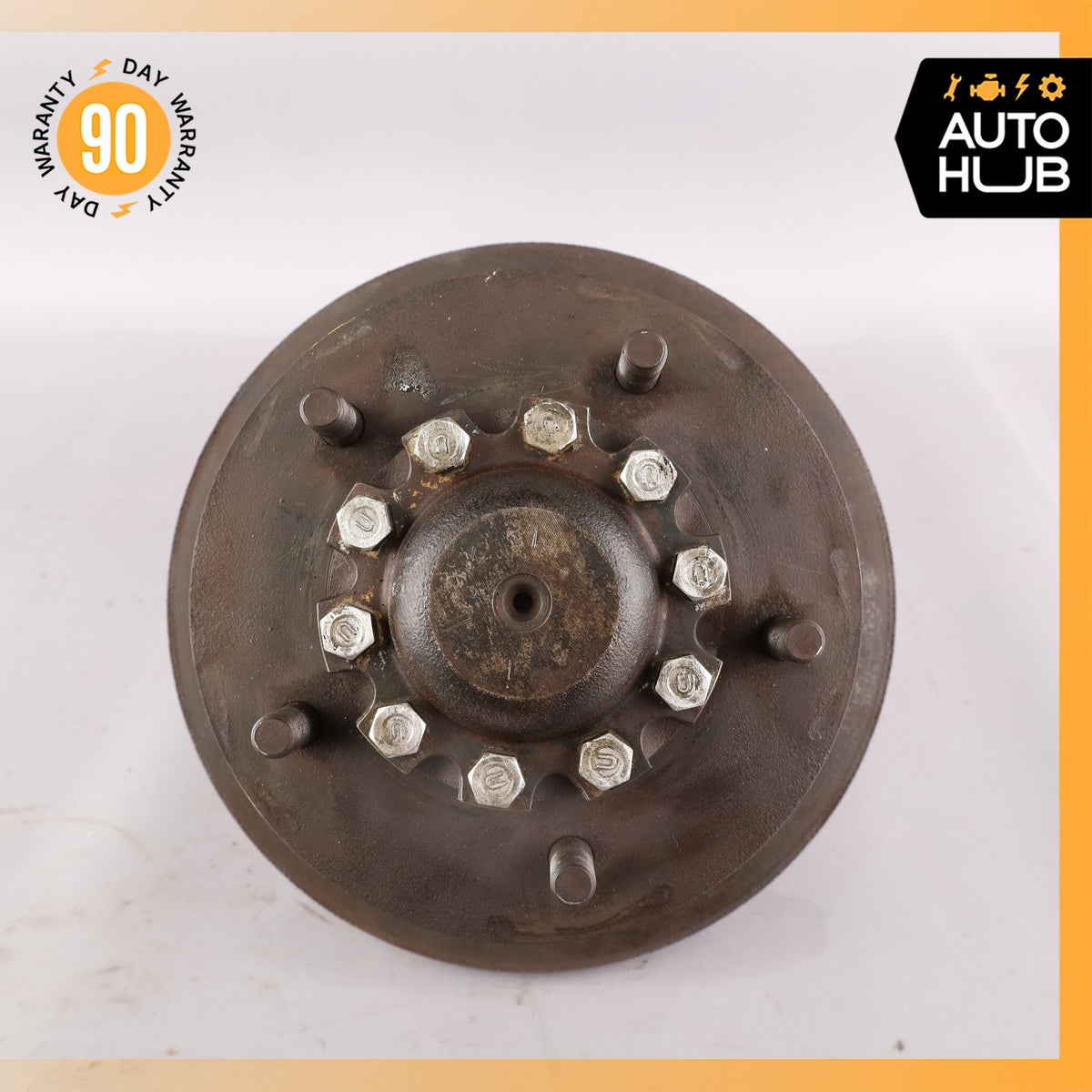 Rolls Royce Silver Spur Mulsanne Rear Left Spindle Knuckle Hub w/ Disc OEM - photo 3