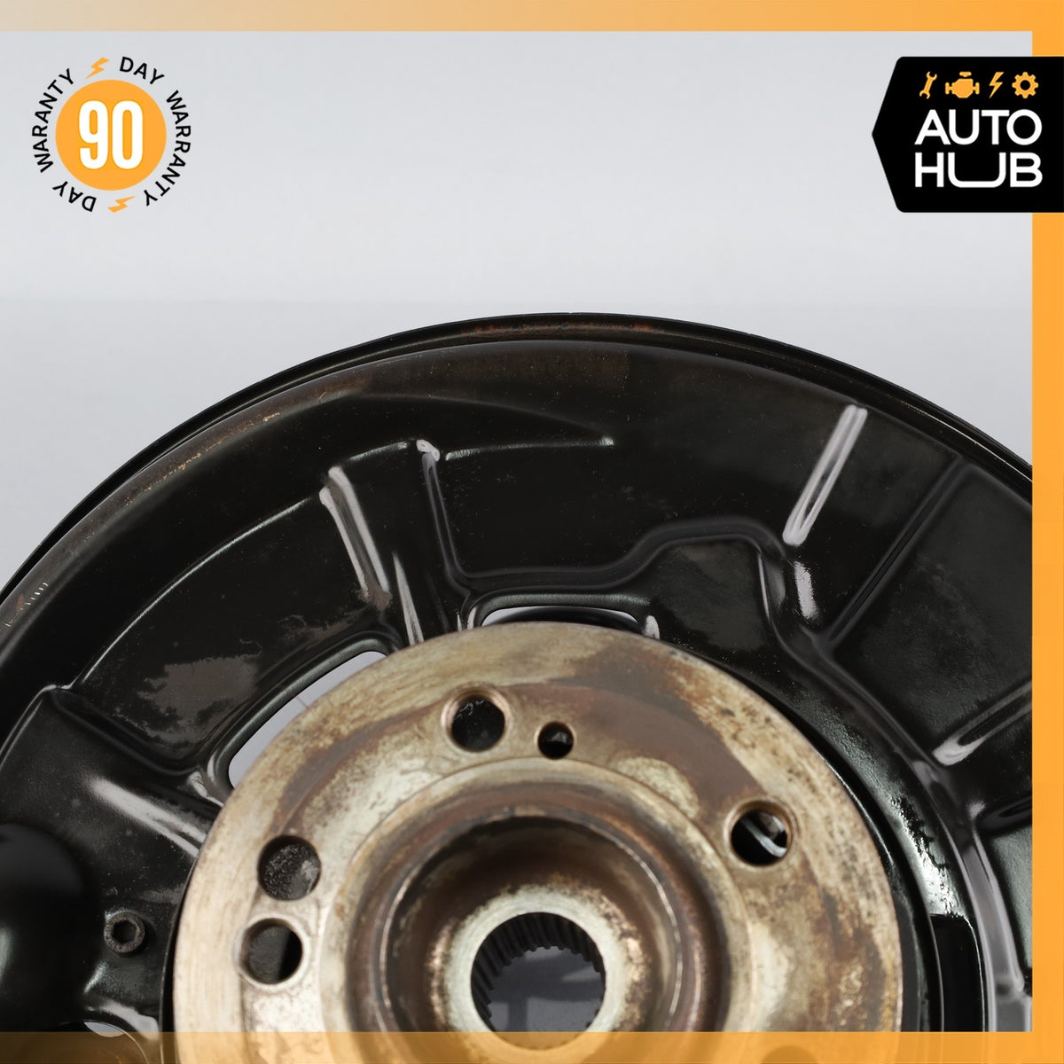 92-99 Mercedes W140 CL600 S500 Rear Left Side Spindle Knuckle Hub OEM 63k - photo 4