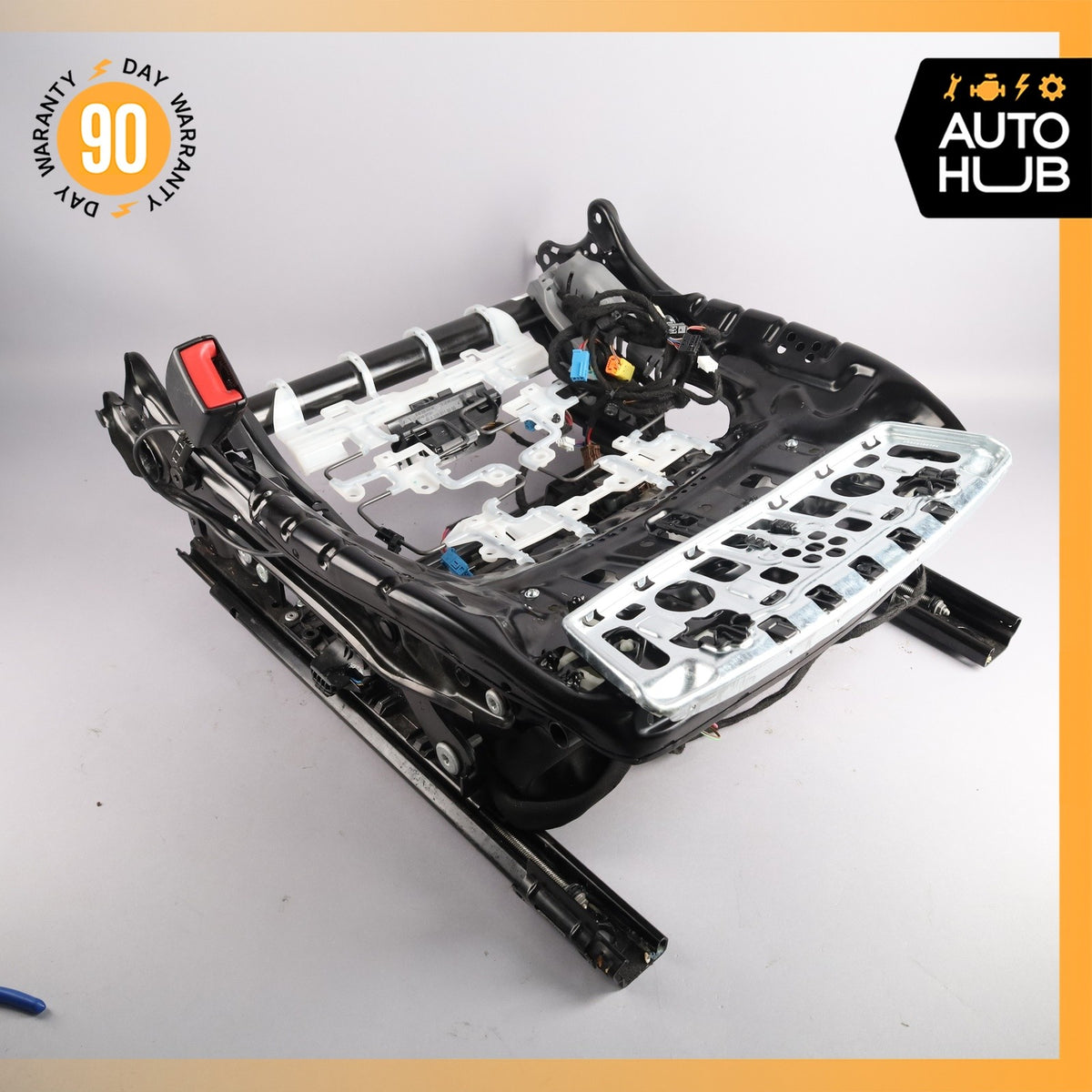 15-23 Mercedes W205 C43 AMG GLC300 Front Left Seat Rail Track Frame w/Motors OEM - photo 2