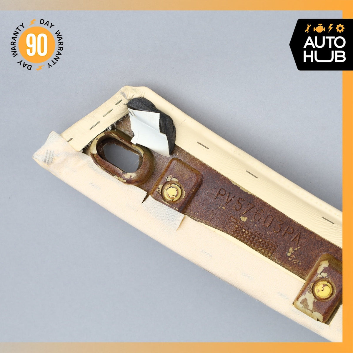 00-02 Bentley Arnage / RR Seraph Front Left Quarter Upper A Pillar Beige OEM 42k - photo 10