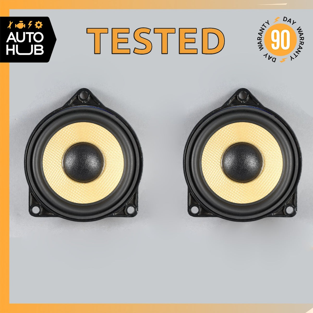 Maserati Quattroporte M156 Front & Rear Audio Speaker Loudspeaker Set of 2 OEM - photo 1
