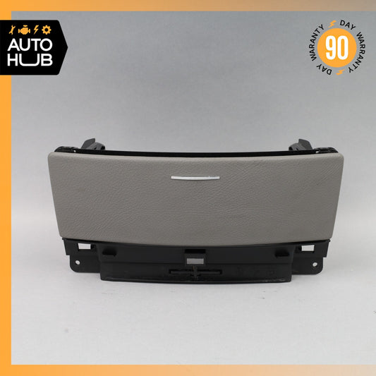 07-09 Mercedes W221 S550 S63 Center Console Dashboard CD Player Cover Gray OEM - photo 1