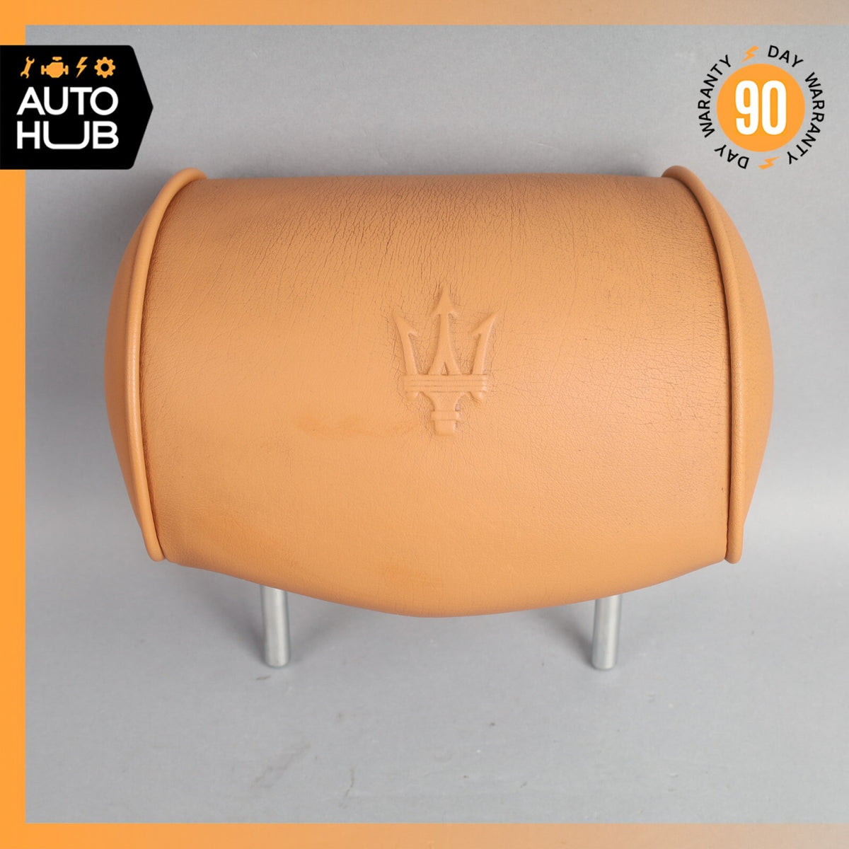03-13 Maserati Quattroporte M139 Rear Right or Left Seat Headrest Beige OEM 79k - photo 1