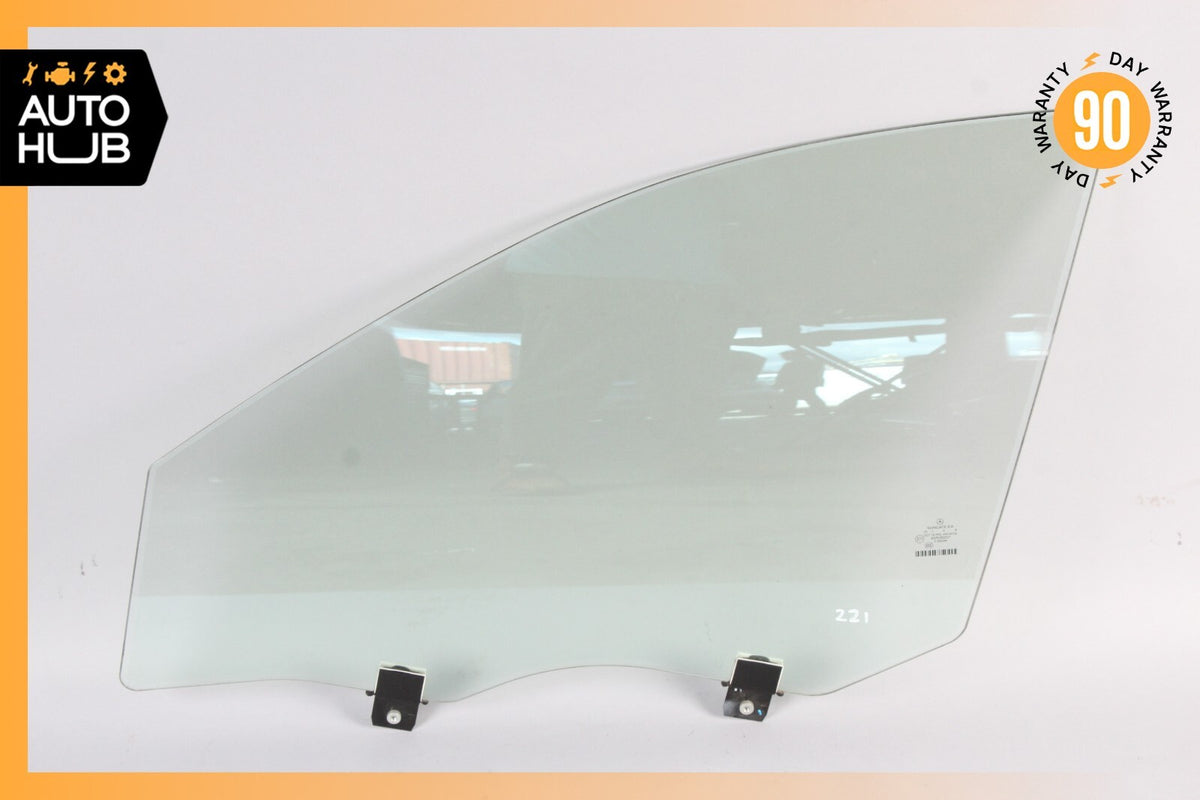 07-13 Mercedes W221 S550 S350 Front Left Driver Side Door Window Glass OEM - photo 1